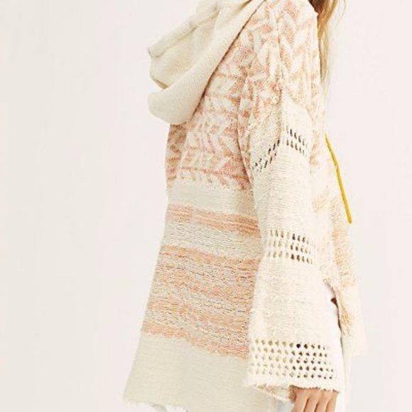 Free People Coastline Hoodie Small NWT - Picture 2 of 7
